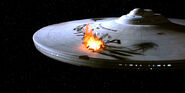 USS Enterprise-A hull breach