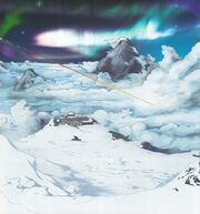 A mountainous region on Riat