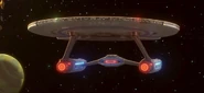 Unnamed California-class starship.