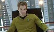 James T. Kirk on the Bridge as Captain