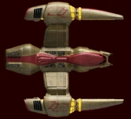 Terrellian Irina's racing shuttle.