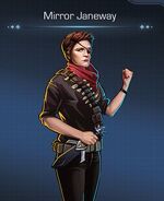 Kathryn Janeway, from what is considered the mirror universe.