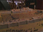 's model of the Alamo