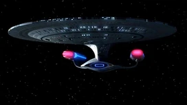 L'USS Enterprise (NCC-1701-D).