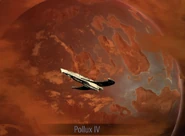 Orion interceptor at Pollux IV.