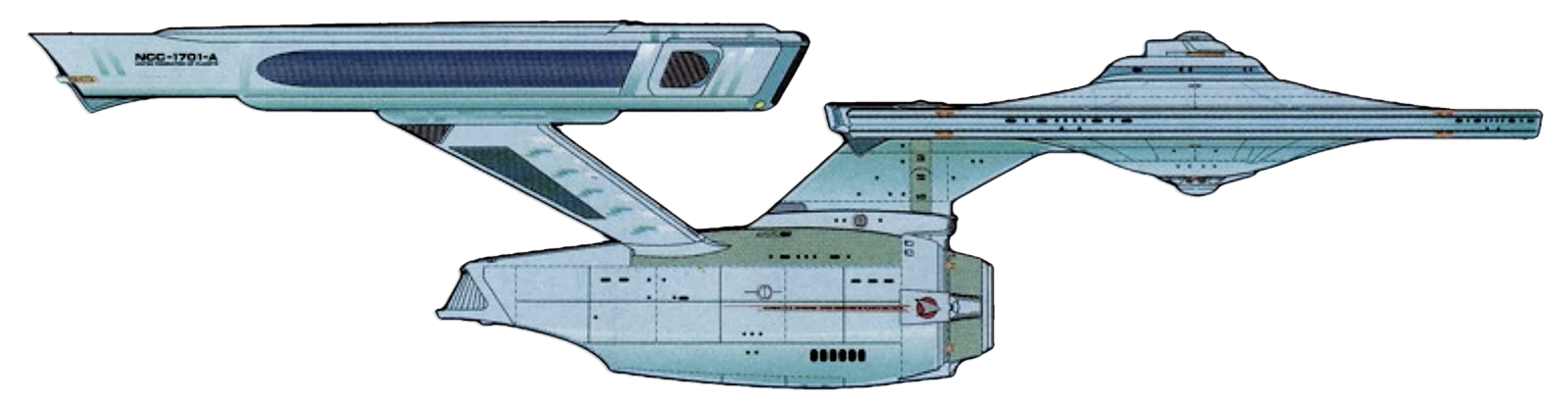 Constitution refit side