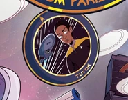 Tuvok's commemorative plate.