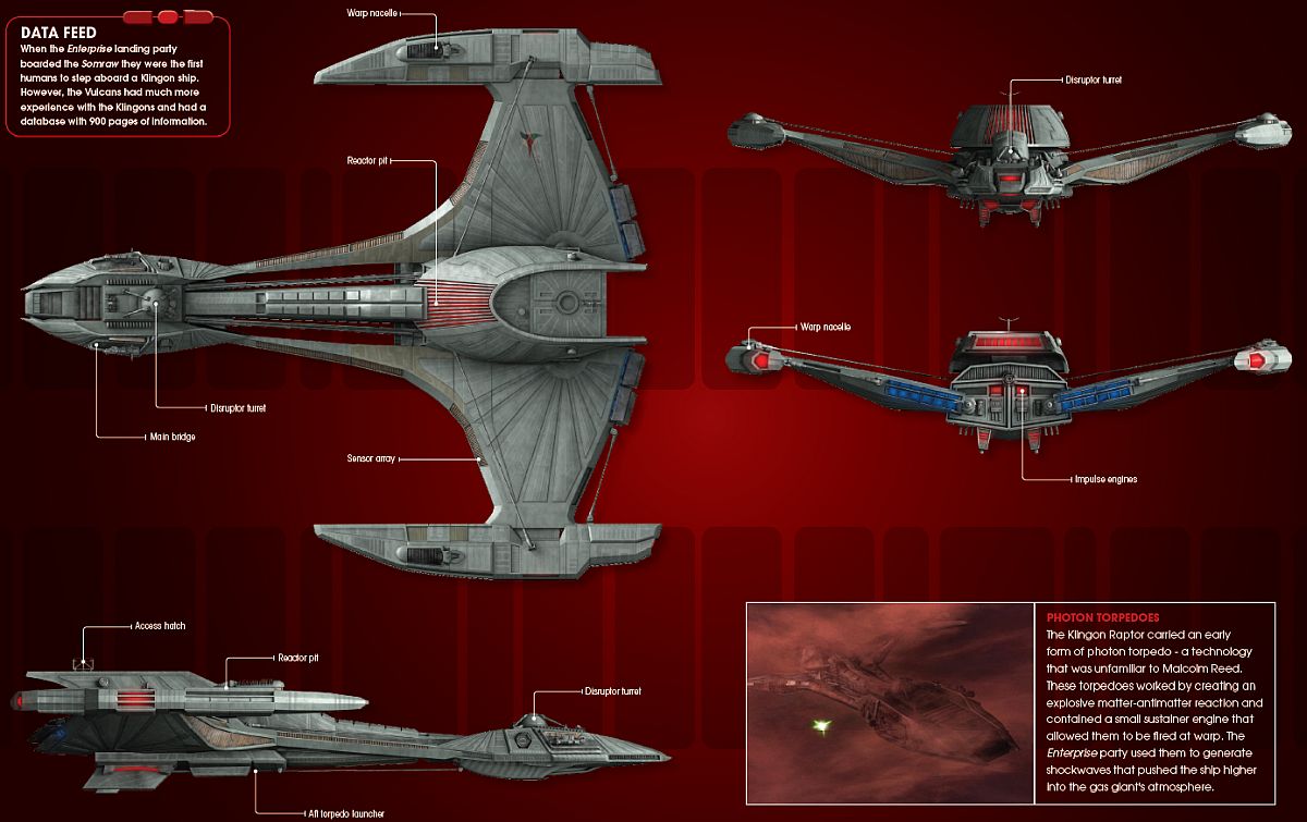 star trek klingon raptor