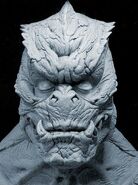 Model of a Gorn head (Kelvin timeline)