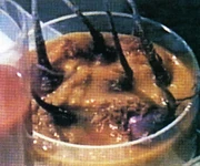 A dish of Rokeg blood pie.
