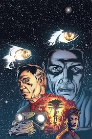 Stephen Thompson cover art without final titles.