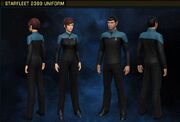 Starfleet 2399 uniform