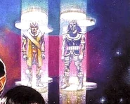 Klingon and Romulan arrive.