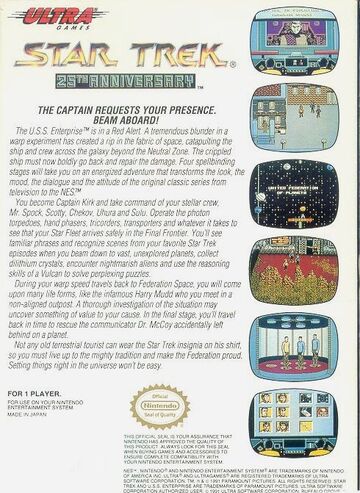 Star trek nes deals
