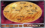 Map layout of Ceti Alpha V.