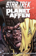 Planet der Affen, German edition cover image.