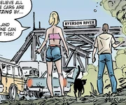 Bridge over Ryerson River.