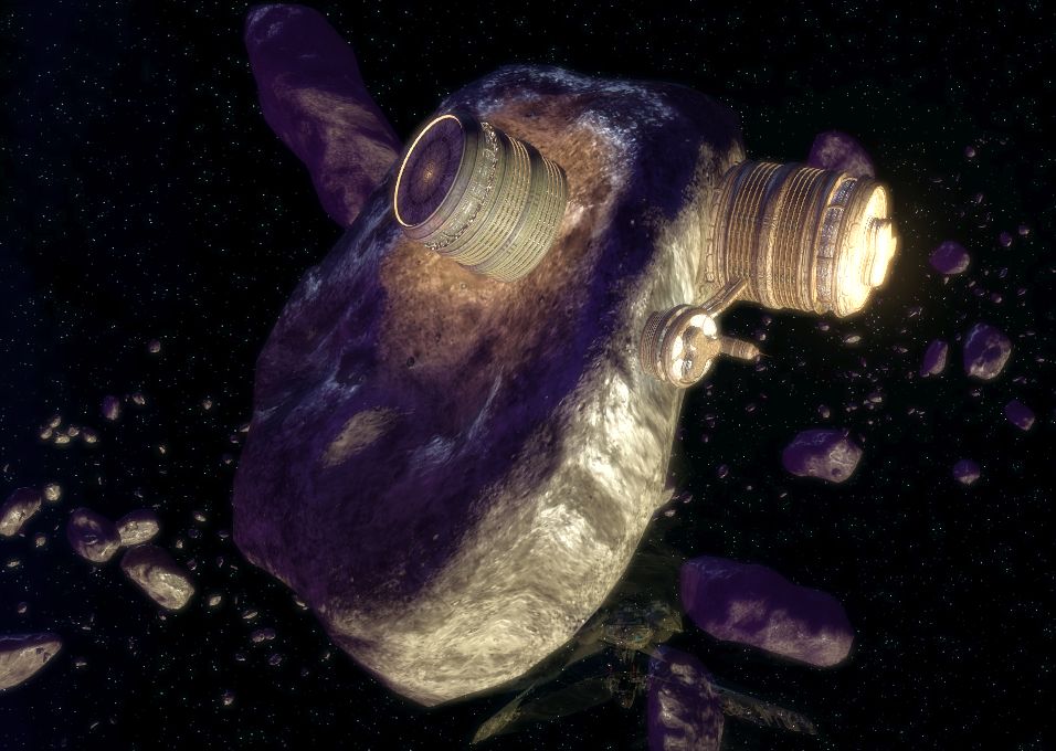 star trek voyager talaxian asteroid