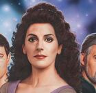 Counselor Deanna Troi of the USS Enterprise, circa 2368.