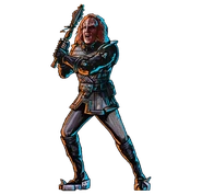 Klingon Kathryn Janeway hologram.