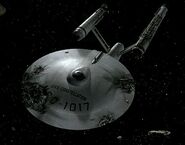 The USS Constellation (NCC-1017).