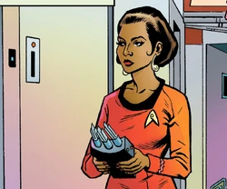 Uhura's trident scanner.