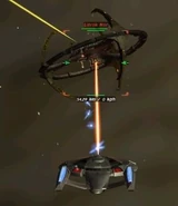 Litvok Nor attacked by the USS Sovereign