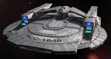 スタートレックディスカバリー U.S.S EUROPA NCC-1648 USS Europa (NCC-1648) (II) | Memory Beta, non-canon Star