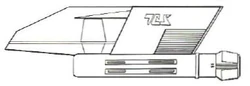 Klingon shuttlecraft.
