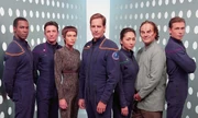 The senior staff of NX-01.