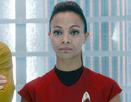 Nyota Uhura, from the Kelvin timeline created by Nero.