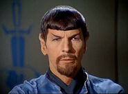 Spock in the mirror universe.