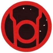 Red Lantern symbol.