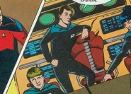 Cadet gray duty jumper.