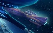 Ganashia class docked