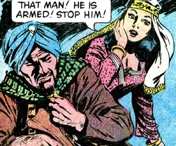 Fayon woman and an assassin.