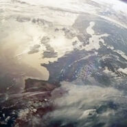 Western Europe from orbit.