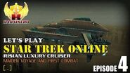 Let's Play Star Trek Online E4 Risian Luxury Cruiser - Maiden Voyage And First Combat