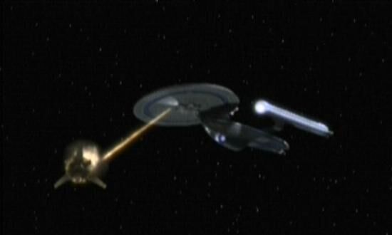 Excelsior class firing at orbital weapon platform.jpg