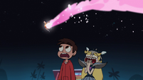 S1E4 Spirit Boy goes flying over Marco and Star