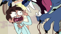 S1E14 Blue lion flinging Marco around