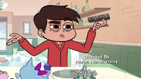 S1E8 Marco finishes his combing routine