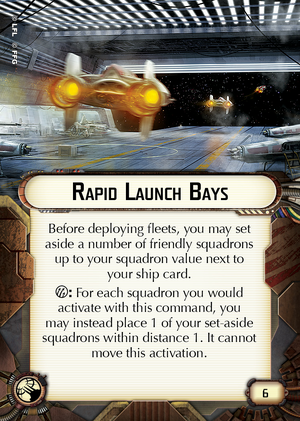 Rapid Launch Bays Star Wars Armada Wiki Fandom