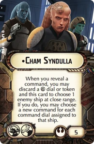 Cham Syndulla Rebel Crew Upgrade card