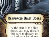 Reinforced Blast Doors