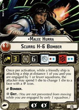 Malee Hurra Scurrg-H6 Squadron card