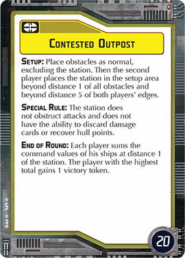 Contested-outpost