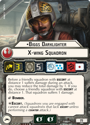 Biggs Darklighter X wing Squadron Star Wars Armada Wiki Fandom