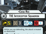 Ciena Ree TIE Interceptor Squadron