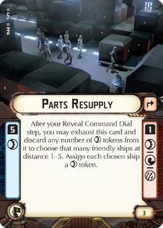 Parts Resupply